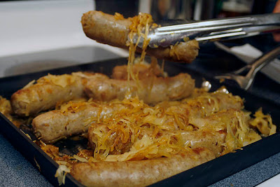 Bratwurst And Sauerkraut