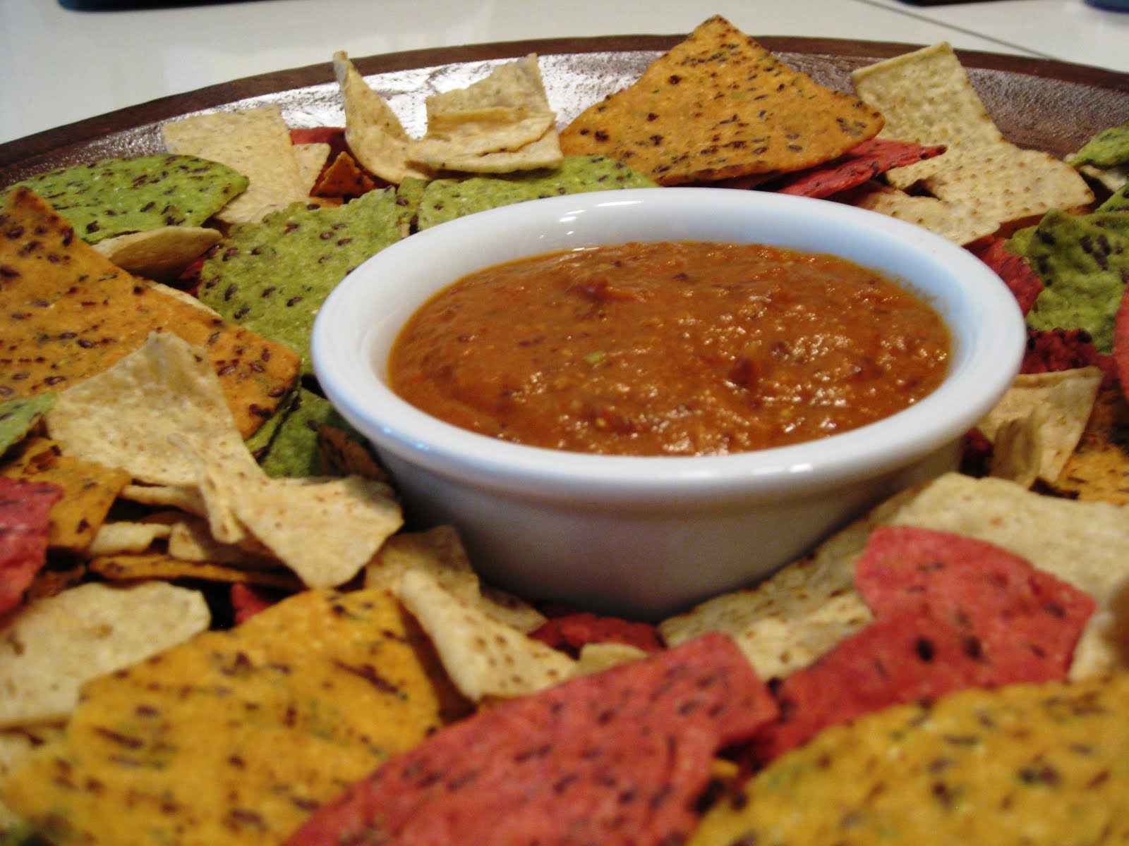 Simply scrumptious Roasted Eggplant and Tomato Dip