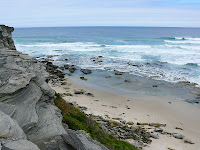 Eastern end of South Cape Bay, showing accumulated sand - 22nd March 2008