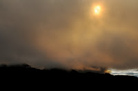 Forestry burn in Huon/Picton area, 5th April 2010