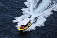 Tasman Island Cruises boat off Cape Hauy - 11th September 2009 (269KB)