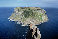 Tasman Island from The Blade, Cape Pillar - 12th September 2009 (236KB)