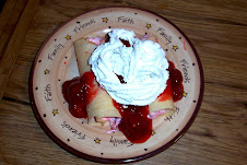 Strawberry Crepes oh how GOOD!