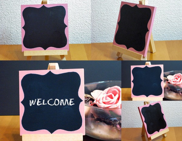 Fancy Border Mini Chalkboard Pink They are available at my Etsy shop