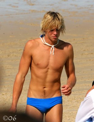 Surfer boy nude