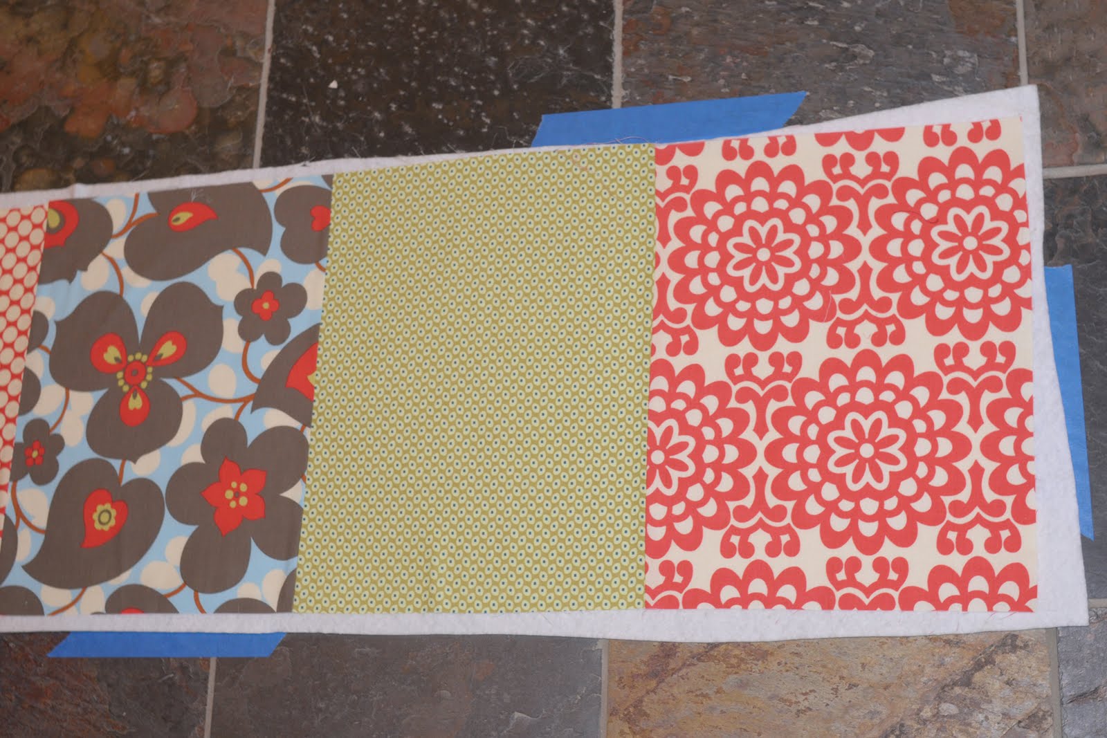 Tuesday Tutorial Skinny Simple Table Runner The Polkadot Chair