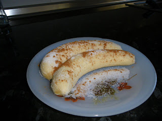 Plátanos Con Azúcar Y Canela.