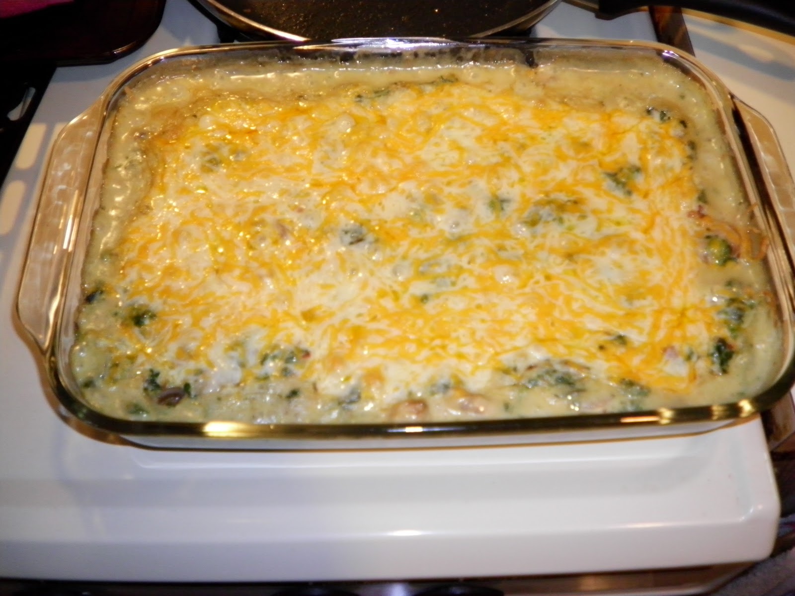 Simply Self Sufficiency Spinach Mushroom Casserole