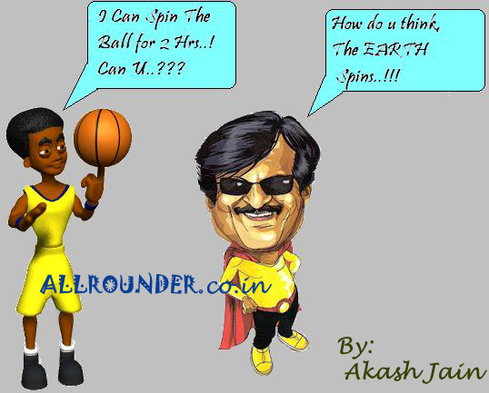 rajnikanth cartoon