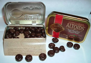 Chocolate covered Altoids