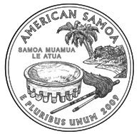 American Samoa quarter