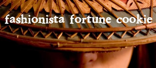 Fashionista Fortune Cookie