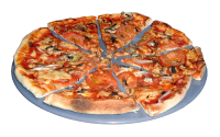 Pizza, from an image copyright by Jakob Dettner and Rainer Zenz