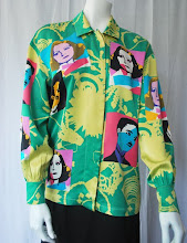 Escada Pop Art Blouse