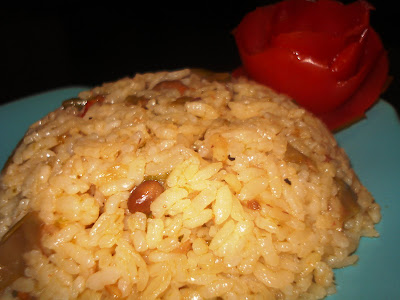 Pilaf/Rice with green bean (Fasulye Dible)