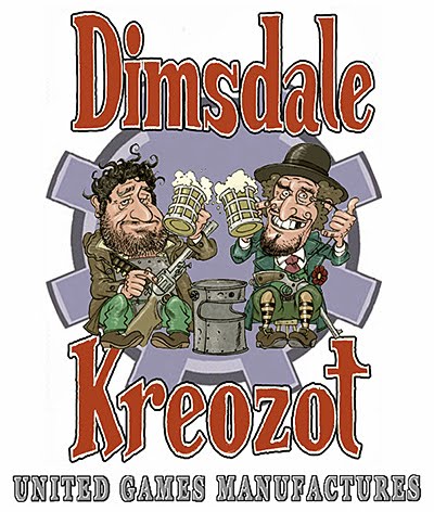 DIMSDALE & KREOZOT UNITED GAMES MANUFACTURES WORK