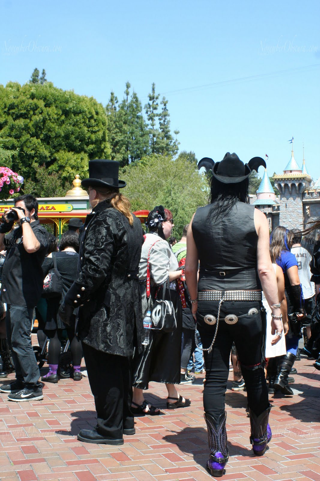 Gothic Tea Society Bats Day at Disneyland The People