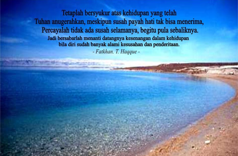 Hopeful Life: PAGI MENDUNG