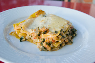 lasagne röda linser