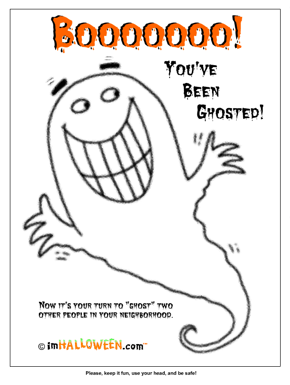 You ve been ghosted letter