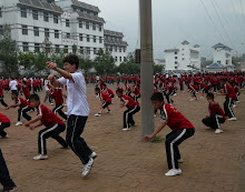 Shaolin Students Practice Kung Fu