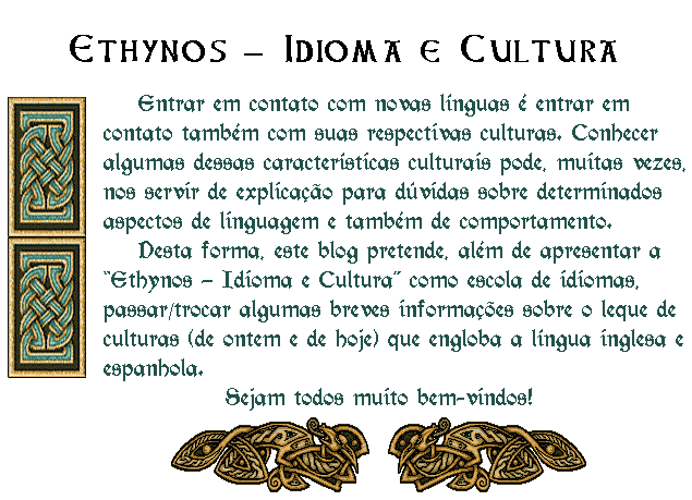 Ethynos - Idioma e Cultura