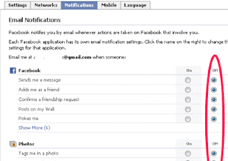 off email facebook Tips Facebook ( FB)