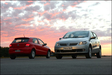 LANÇAMENTO - VOLKSWAGEN NOVO GOL E NOVO GUSCAR