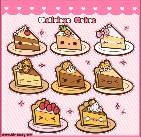 Kawaii cakes