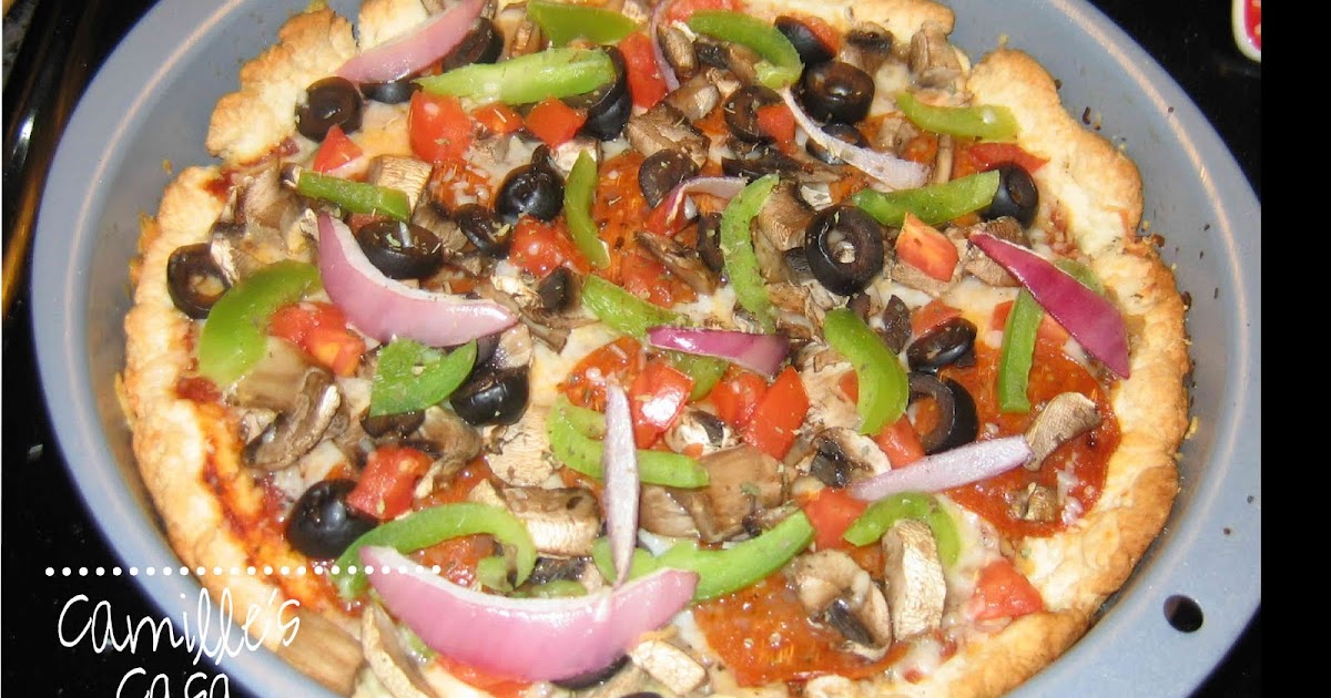 Camille's Casa Deep Dish Pizza (with bisquick)