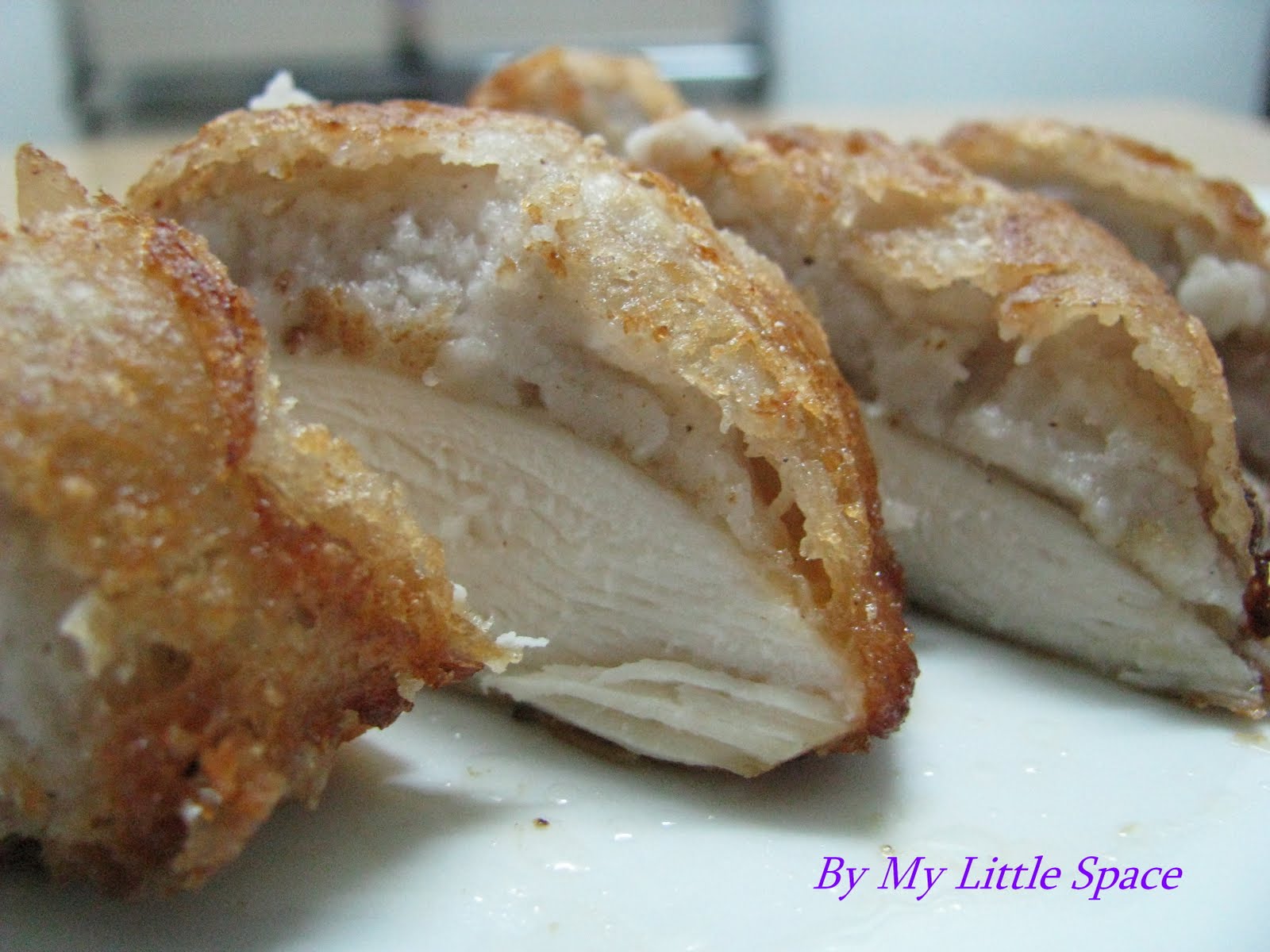 My Little Space Deep Fried Yam Stuffed Chicken