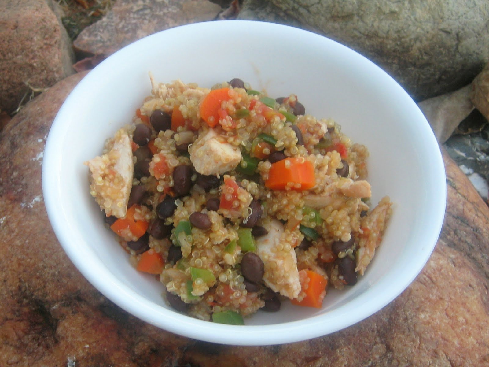 Miranda's Recipes Spanish Style Quinoa with Chicken