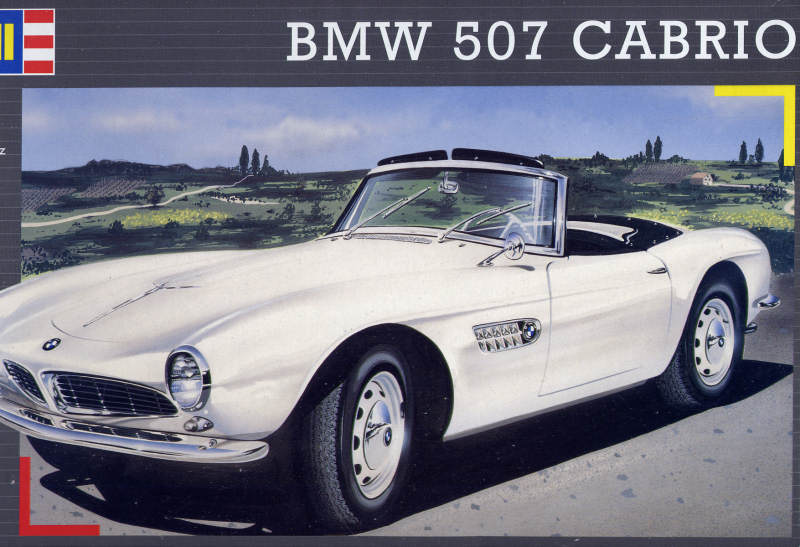 Bmw 507 Elvis. O modelo é o BMW 507 Cabrio da