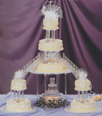 stairs wedding cakes