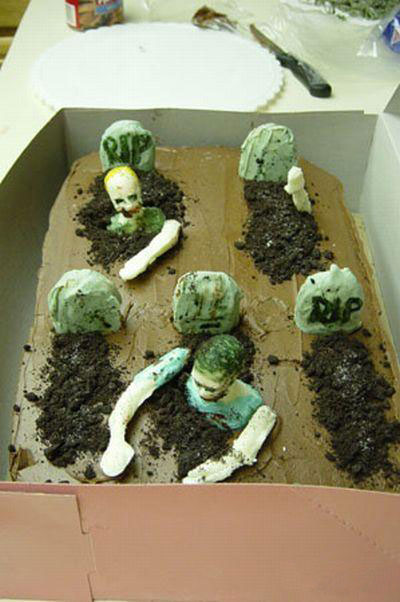 Zombie Cake Accessories Zombie Cake Accessories