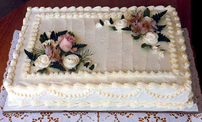 December Wedding Flowers on Weddings  Wedding Sheet Cakes Decorated With Flowers And Decor Love