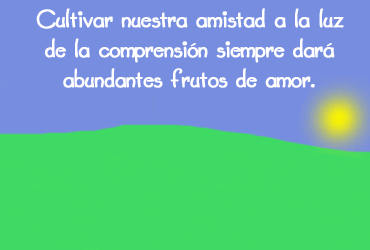 la amistad: poema a la amistad