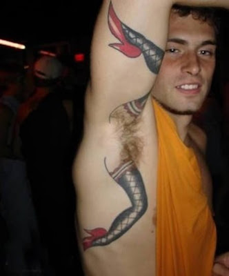 armpit tattoo