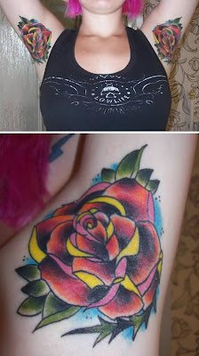 armpit tattoo