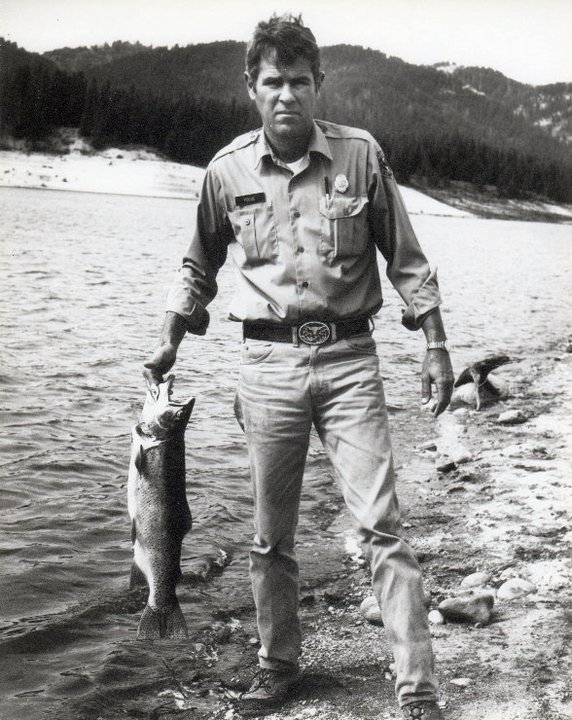 Idaho Game Warden Bill Pogue, who was shot in the back and murdered by