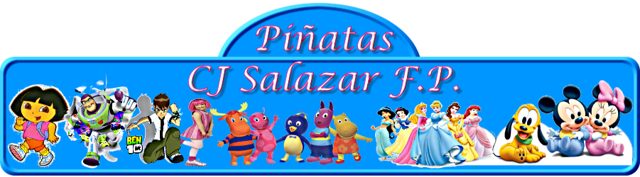 Piñatas CJSalazar F.P. - Mesa Fantasia