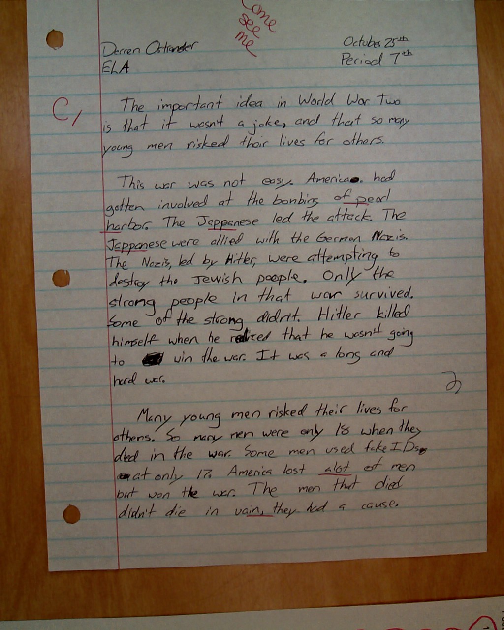 Explaining a concept essay ideas