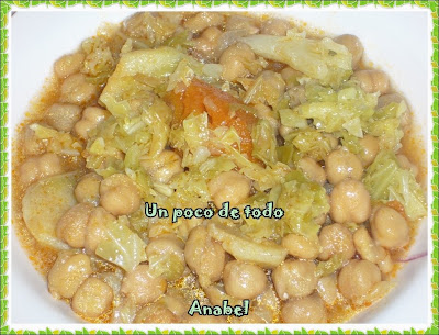 Garbanzos Con Repollo
