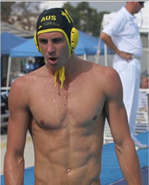 Muscle Jocks Water Polo Player