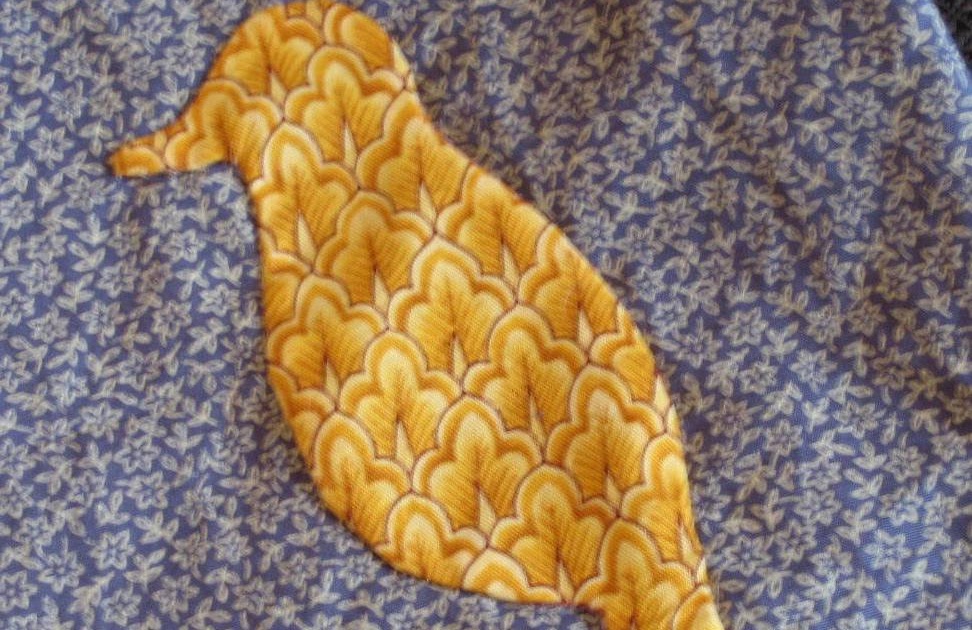 A Few Scraps Easy appliqué with a dryer sheet