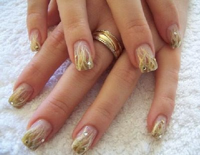 unhas para o ano novo