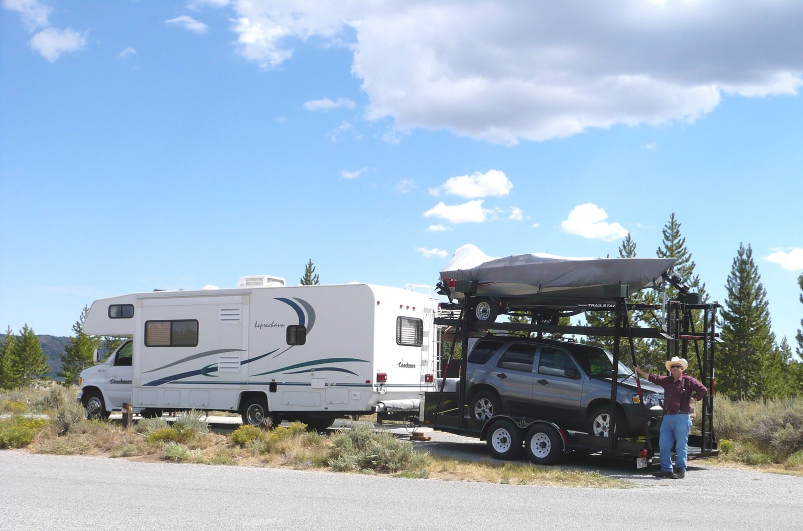 RV.Net Open Roads Forum: My Alternative To Double Towing Behind Motorhome