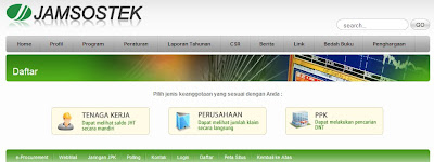 Daftar di website resmi Jamsostek dan nikmati manfaatnya