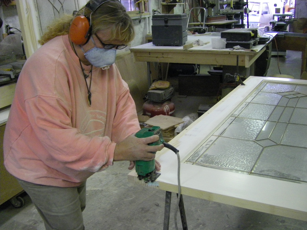 Wyldestone Cottage How to Resize a Door