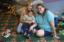 Aunt Mel, Mama, & Mateo on pickup day!